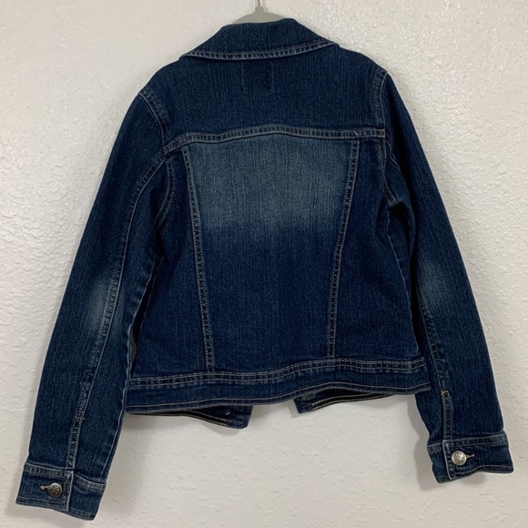 Children’s Place Kids Girls Denim Jacket Size 10/12 - Picture 6 of 6